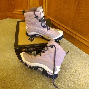 Columbia Bugaboot Purple 400g Snow Boots Sz 9.5